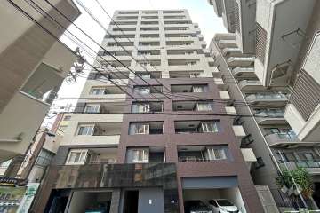 アドバンスステージ田端参番館の外観（東側から）