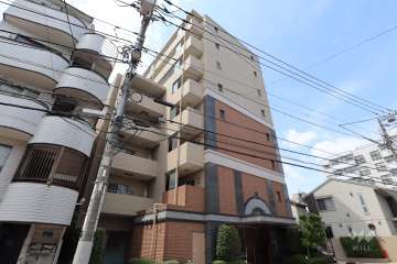 サンパレス駒込壱番館の外観（北東側から）