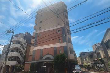 サンパレス駒込壱番館の外観（北側から）