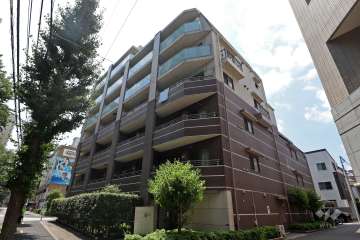 ブレシア東十条レジデンスの外観（北東側から）