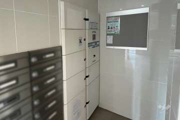 宅配ボックスと共用ポスト