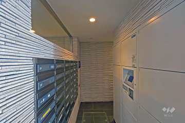 共用ポストと宅配ボックス