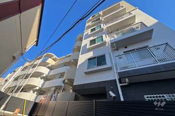 ウィルローズ西ヶ原の外観（南西側から）