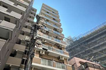 ジュヒロプラザ赤羽の外観（北東側から）