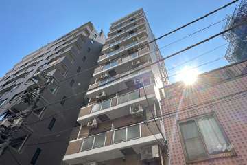 ジュヒロプラザ赤羽の外観（北東側から）