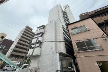 スカイコート田端の外観（南東側から）