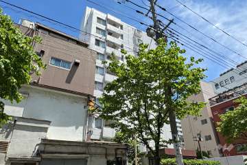 パークステージ王子駅前の外観（北西側から）　　