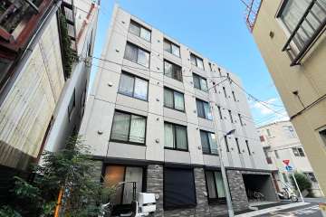 駒込マンション（北区）の外観（南東側から）