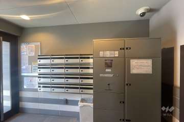 共用ポストと宅配ボックス