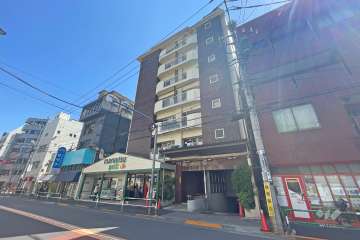 銀座コーポの外観（北側から）