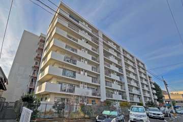東建西が丘マンションの外観（南東側から）