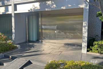 駐輪場の出入り口