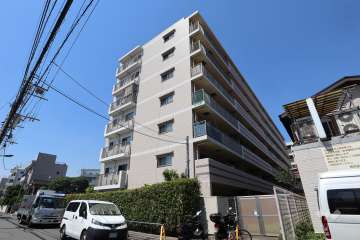 サンクレイドル浮間舟渡の外観（南西側から）