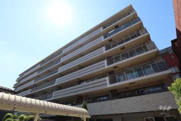 サンクレイドル浮間舟渡の外観（東側から）