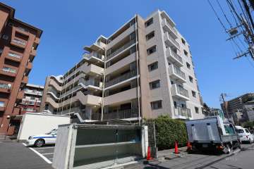 サンクレイドル浮間舟渡の外観（西側から）