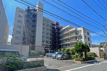 恒陽王子マンションの外観（北西側から）