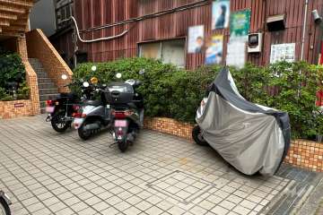 バイク置場