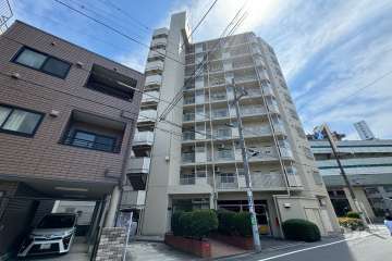 コープ野村王子東の外観（北東側から）