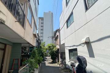 田端マンションの外観（北側から）　