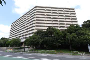 赤羽台四丁目住宅の外観（南側から）