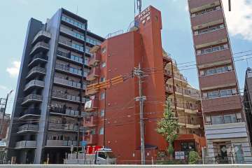 ライオンズマンション赤羽の外観（北側から）