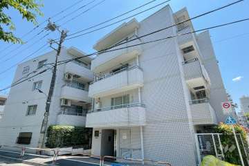 駒込オリエントコートの外観（北側から）