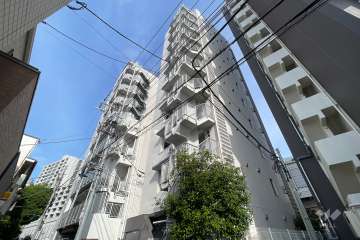 レーヴ飛鳥山フェルクルールの外観（北西側から）