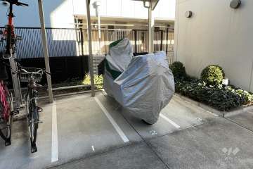 バイク置場