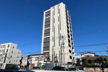 クリオラベルヴィ赤羽東の外観（南西側から）