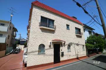 夙川ビラーの外観（南西側から）