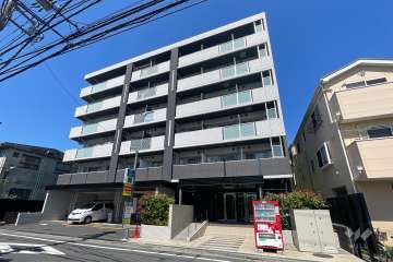 フュージョナル赤羽イーストの外観（北東側から）