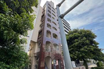 コーポトランスパルの外観（北東側から）