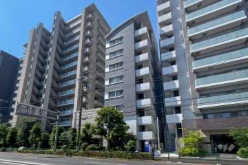 リベルジェ尾久駅前の外観（北西側から）