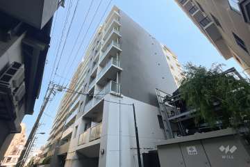 リベルジェ尾久駅前の外観（南東側から）
