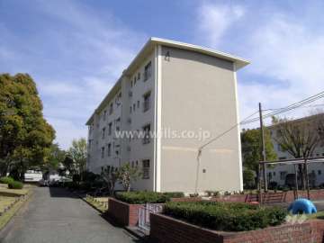 公団石澄住宅4号棟の外観