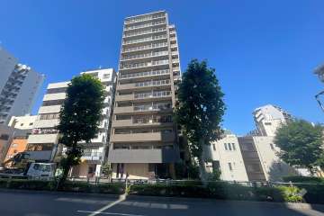 ネベル赤羽の外観（北東側から）