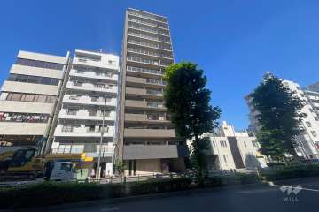 ネベル赤羽の外観（南東側から）