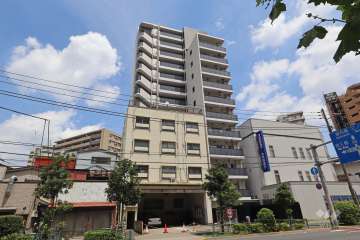 リビオレゾン西日暮里の外観（南西側から）