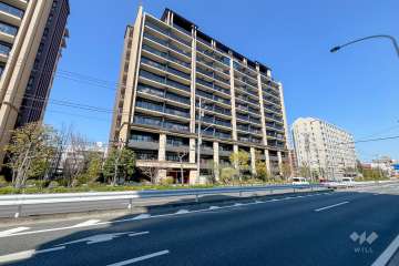 マンション外観(南西側から)