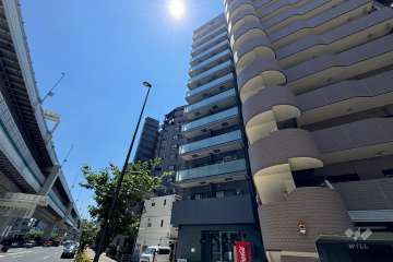 スパシエ新板橋の外観（北西側から）