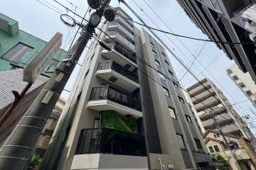 プレシスヴィアラ田端の外観（東側から）