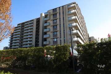 プラウドシティ大田六郷フォレスト街区棟の外観（北西側から）