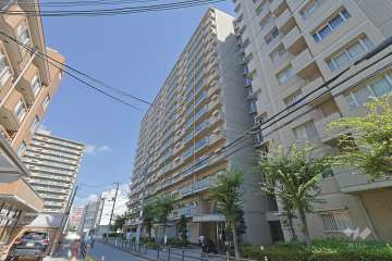 グリーンシティOSAKA3号棟の外観（南西側から）