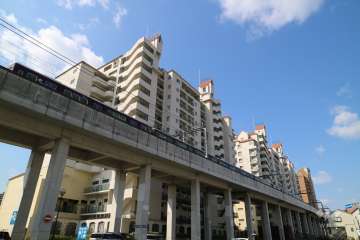 花のみち2番館の外観（北東側から）