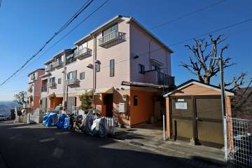 ガーデンスクエア宝塚中山の外観（北東側から）