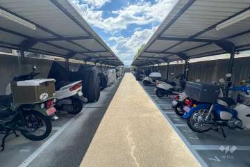 バイク置場