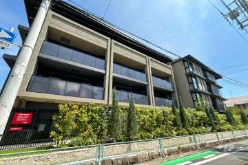 シエリア甲子園一番町の外観(北西側から)