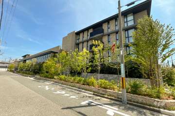 シエリア甲子園一番町の外観(北西側から)