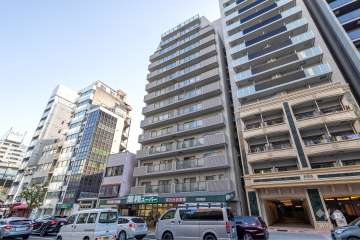 ストークマンション内本町の外観（北東側から）
