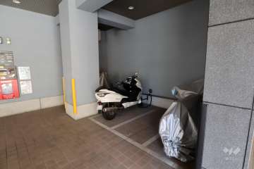 バイク置場